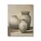 Stupell Industries Clay Plant Pottery Jars Still Life Canvas Wall Art